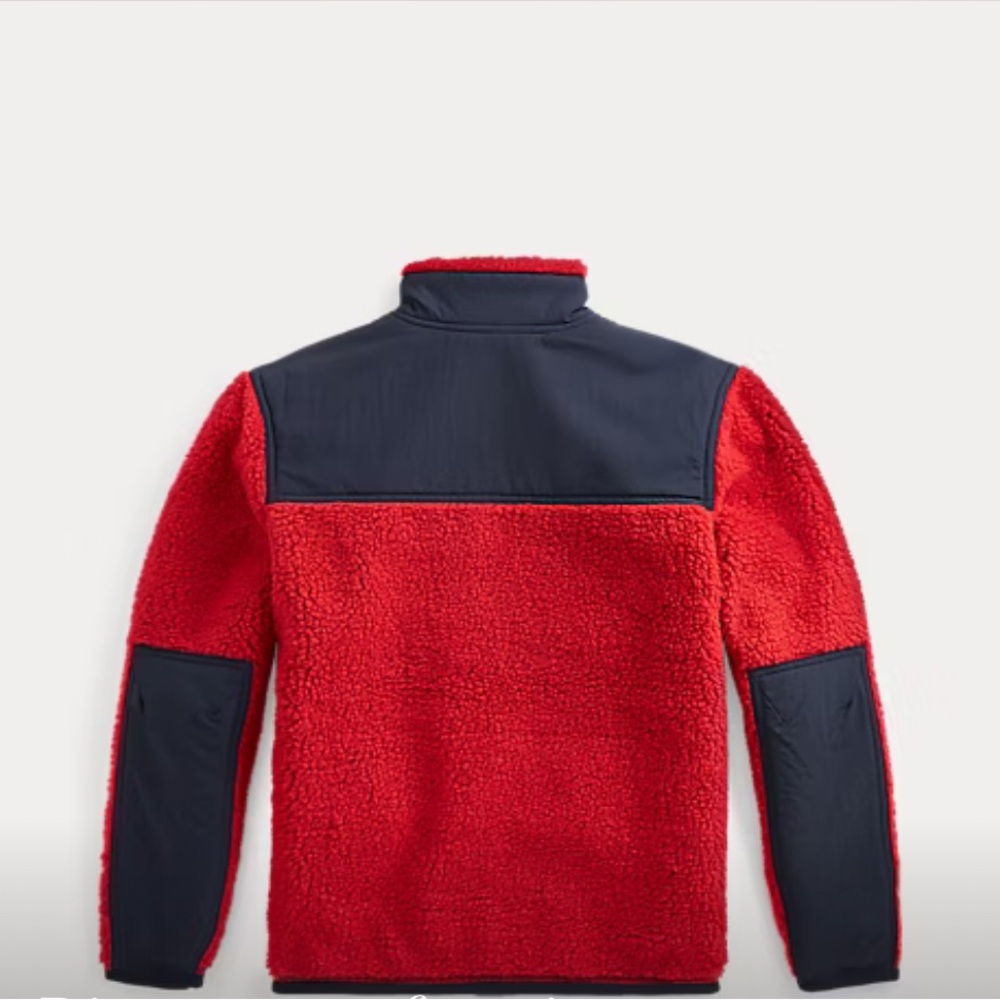 EUC Polo Ralph Lauren Hybrid Fleece Jacket Boys size XL (18-20) worn twice - Picture 2 of 7